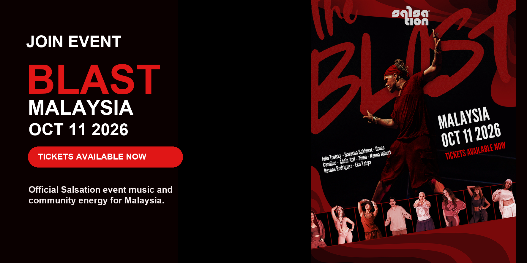 Blast Malaysia event promotion